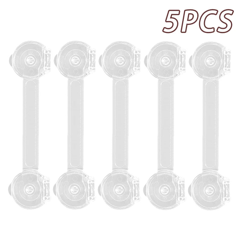 CowLost | 5pcs-lot-baby-safety-lock-anti-opening-cabinet-door-refrigerator-locks |17