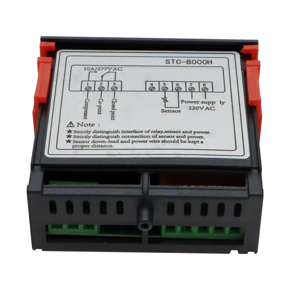 STC-8000H Microcomputer Temperature Controller Thermostat for Fridge Heating Cooling