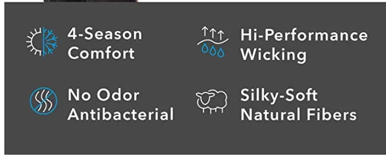 100% Merino Wool Balaclava Ski Mask Hidweight 300G