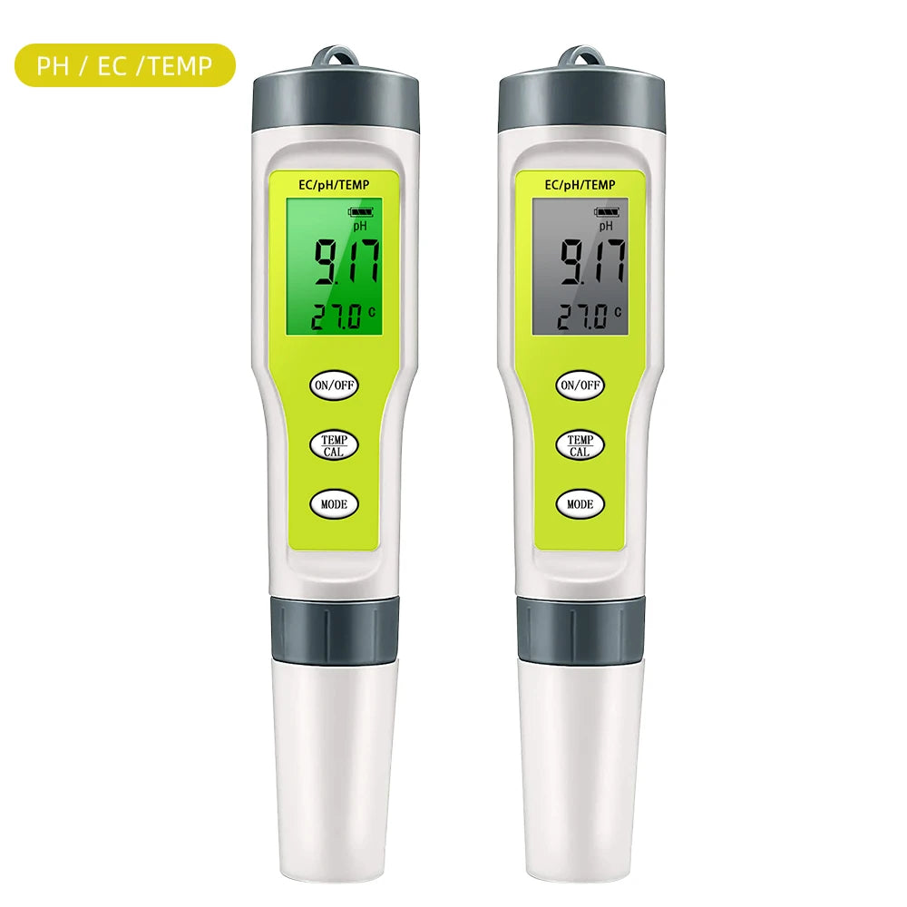JUANJUAN 3-in-1 Digital PH/TDS/Temp Meter with ATC for Water Quality Testing