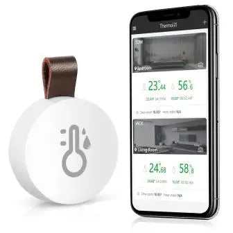 ORIA Wireless Bluetooth Thermometer Hygrometer Indoor Temperature Humidity Sensor