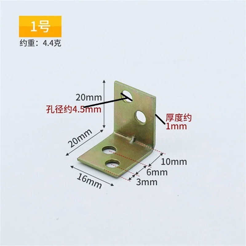 CowLost | right-angle-l-bracket-metal-corner-shelf-support-for-wood-shelves |8