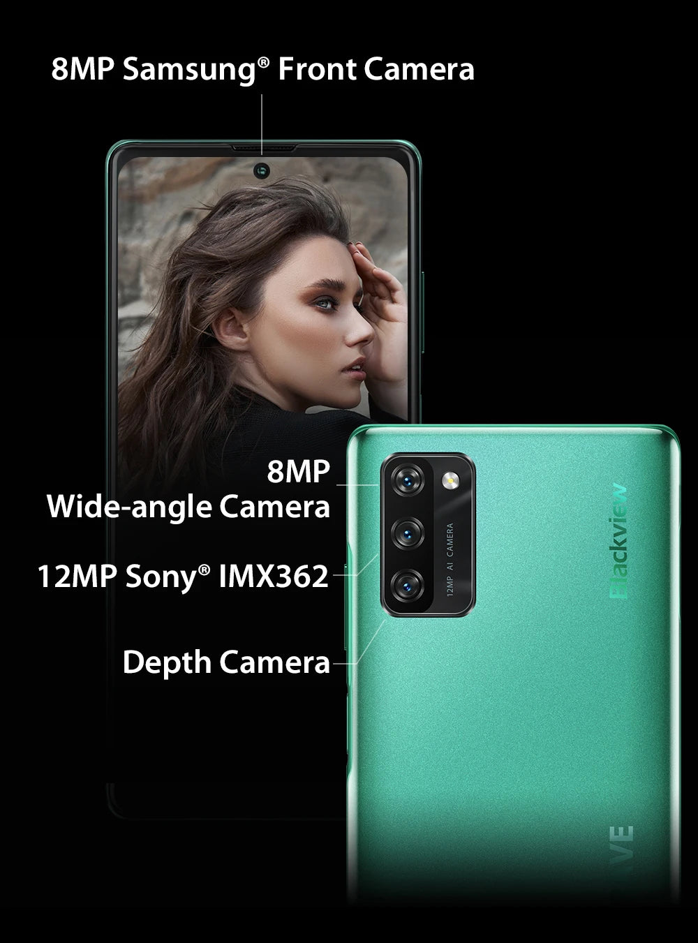 CowLost | blackview-a100-helio-p70-android-11-smartphone-6gb-128gb-6-67-4680mah-cellphone |13