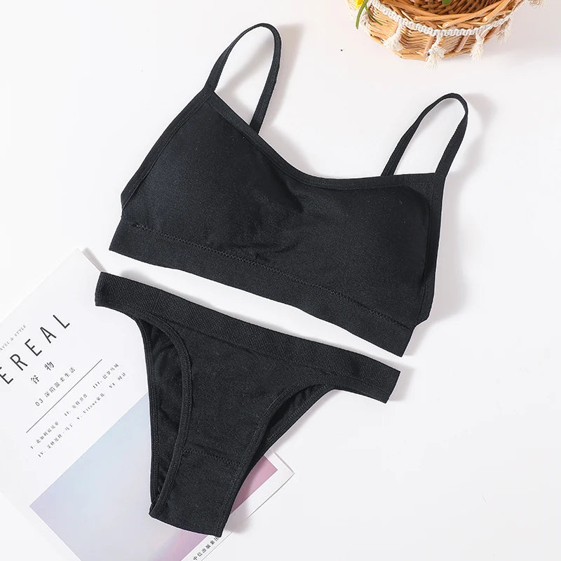 CowLost | product_id-women-seamless-wire-free-push-up-bra-high-waist-panties-set-sexy-lingerie |17