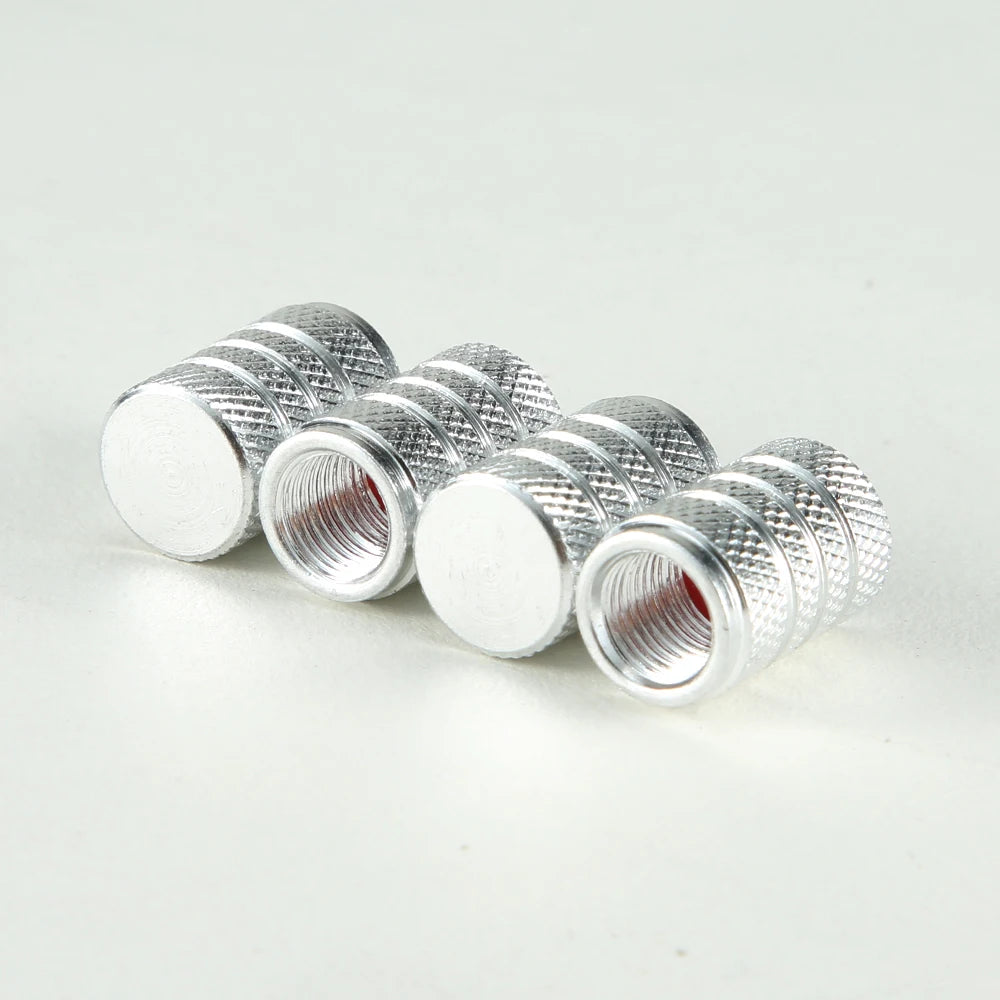 CowLost | product_id-4pcs-universal-aluminum-car-tire-valve-stem-caps-knurling-style |20