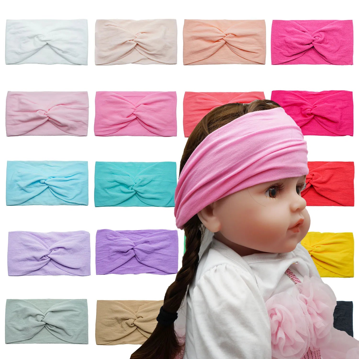 CowLost | 10-pcs-super-soft-nylon-headbands-elastic-hair-bands |7