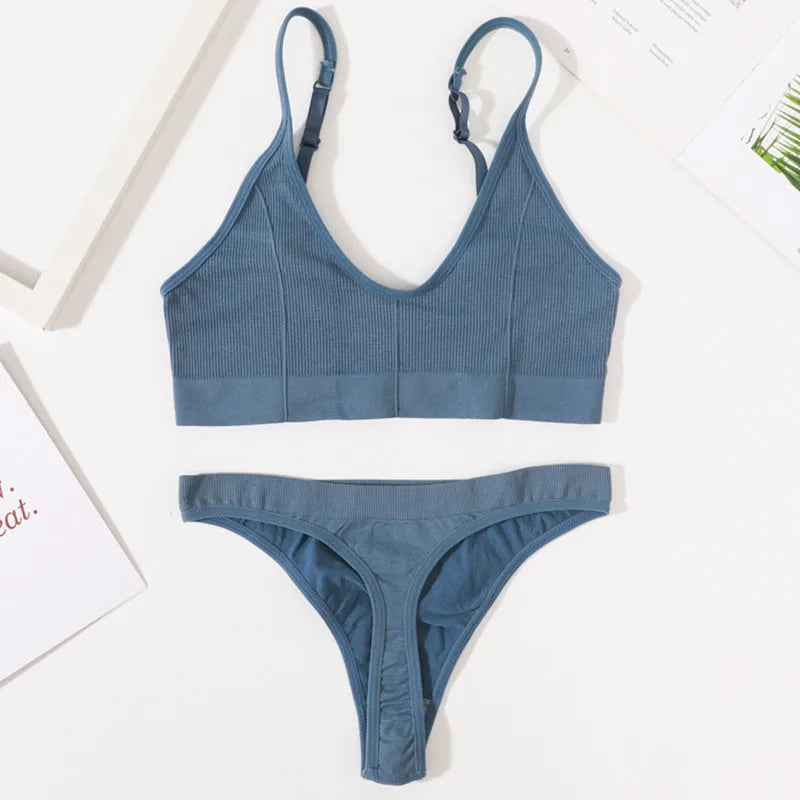 CowLost | product_id-women-seamless-low-rise-bra-panties-set-u-shape-back-crop-top-bralette-sport-underwear |26