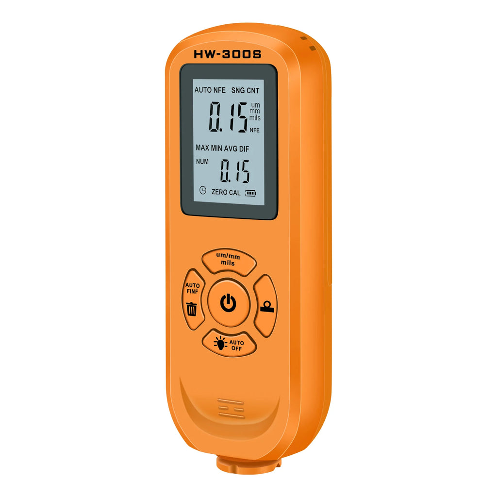 HW-300S Auto Digital Car Paint Thickness Gauge Coating Meter Tool Accessories 40% Off