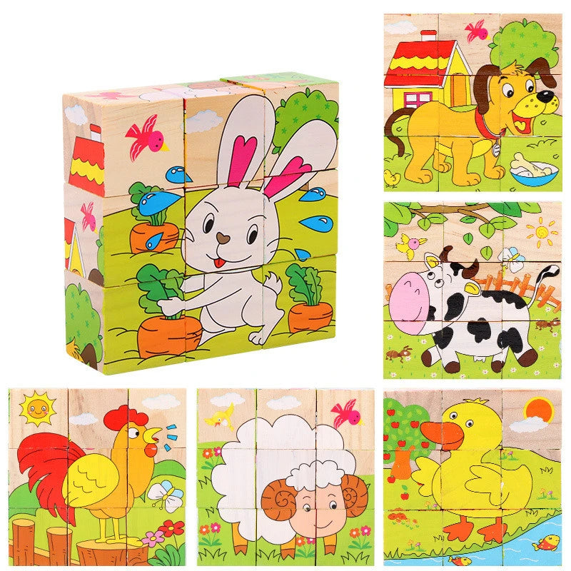 CowLost | fencing-barriers-baby-wooden-six-sided-cube-blocks-educational-toy |18