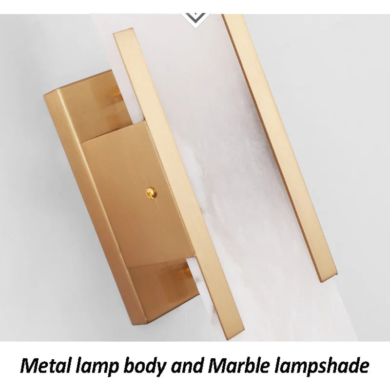 CowLost | product_id-golden-marble-wall-lamp-with-g4-socket-for-living-room-bedroom-staircase-sconce |6