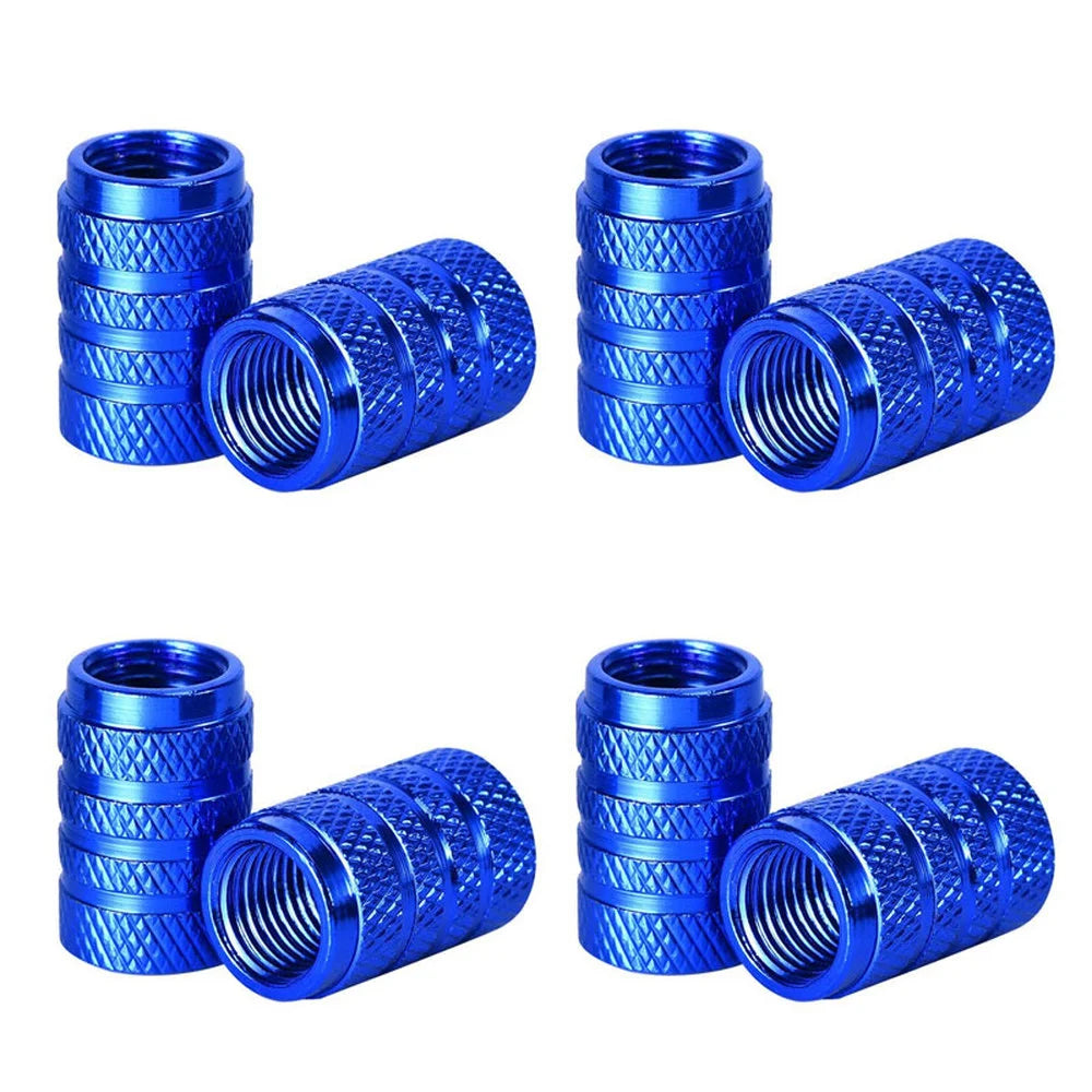 CowLost | product_id-4pcs-universal-aluminum-car-tire-valve-stem-caps-knurling-style |10