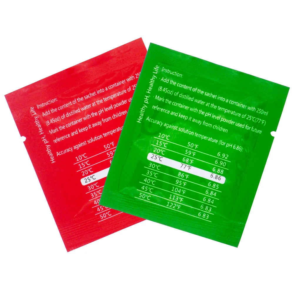 3pcs PH Buffer Powder 4.01 6.86 9.18 Calibration Solution for PH Test