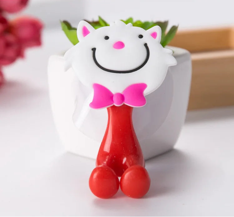 CowLost | multi-functional-silicone-toothbrush-holder-toothpaste-storage-rack |12