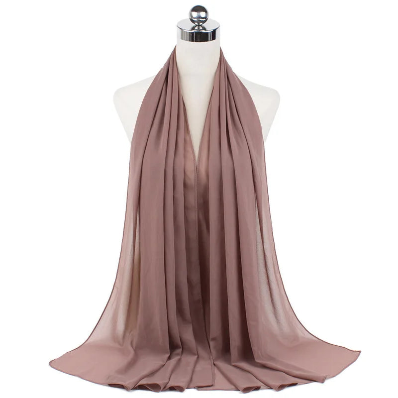 CowLost | muslim-chiffon-hijab-scarf-women-long-solid-color |41