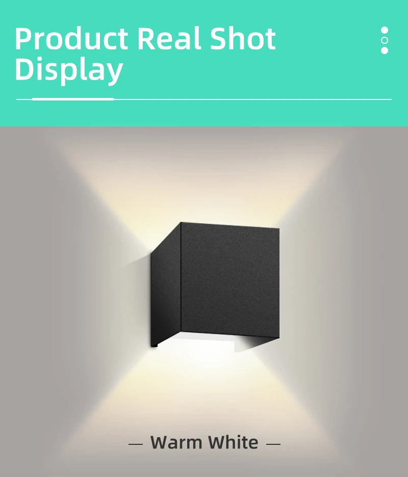 CowLost | seasonal-holiday-decorations-chenben-led-wall-lamp-ip65-waterproof-indoor-outdoor-lighting-6w-12w |29