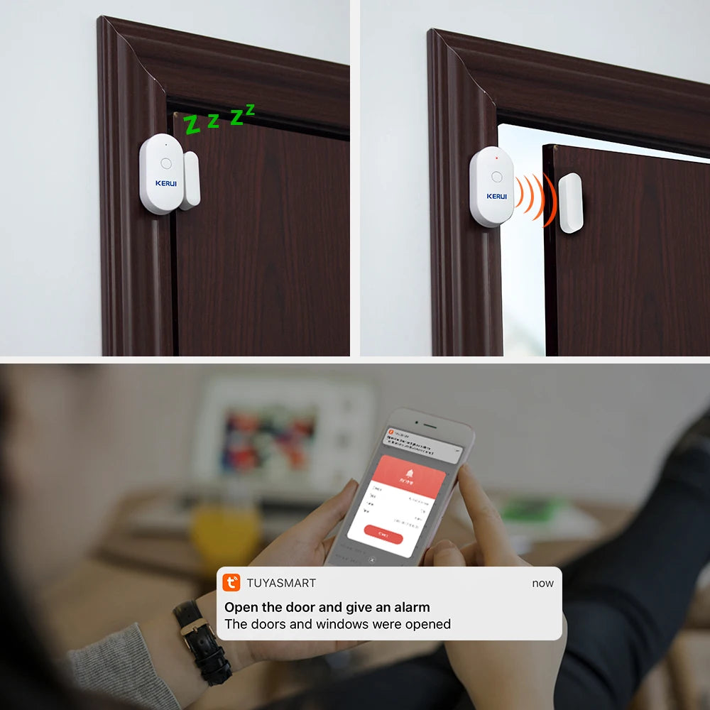 CowLost | fencing-barriers-kerui-tuya-smart-home-wifi-door-sensor-alarm |6