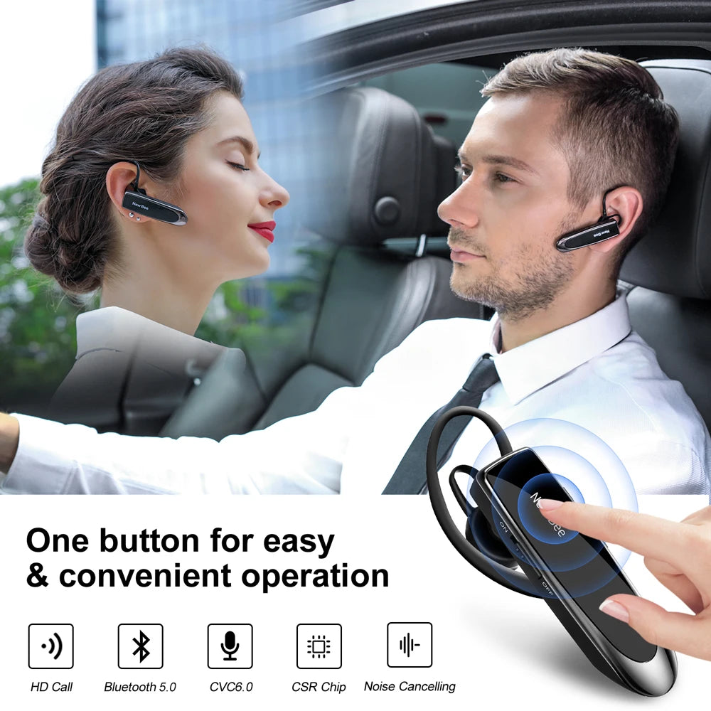 CowLost | mobile-phone-cases-new-bee-bluetooth-5-0-wireless-headset-earphones-with-mic-24h-playtime |1