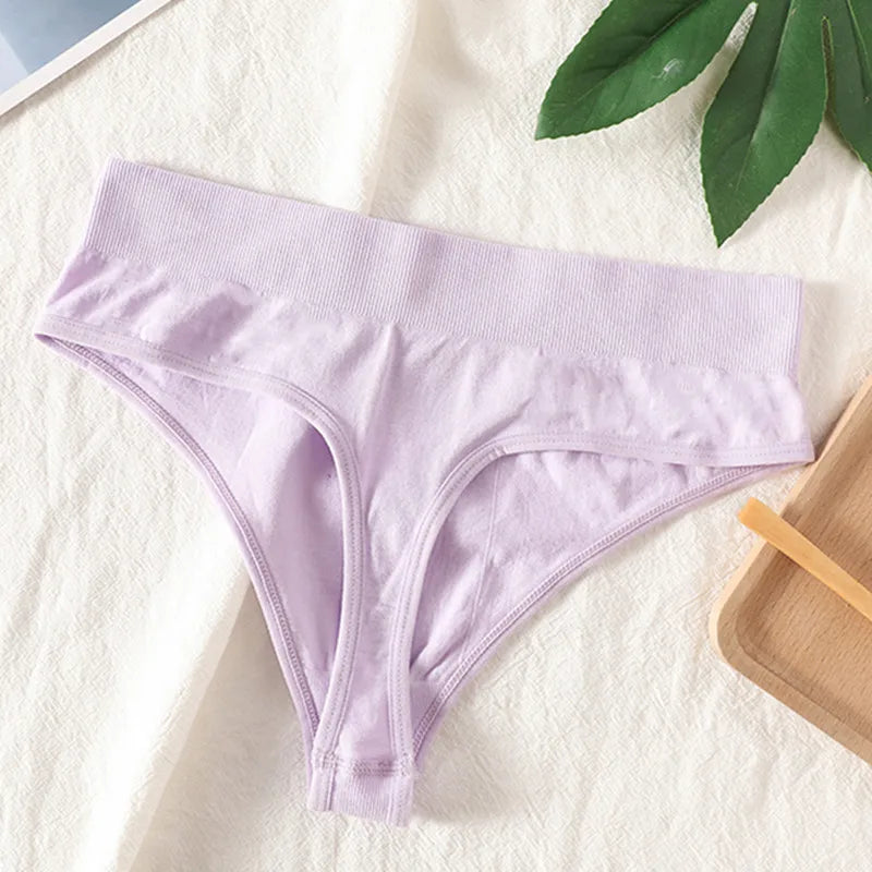 CowLost | product_id-women-s-high-rise-seamless-g-string-thong-panties-m-xl-solid-colors |12