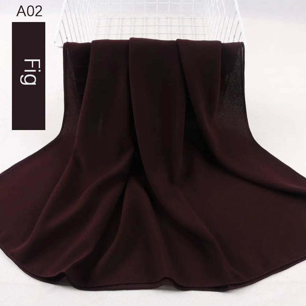 CowLost | muslim-women-chiffon-hijab-scarf |10