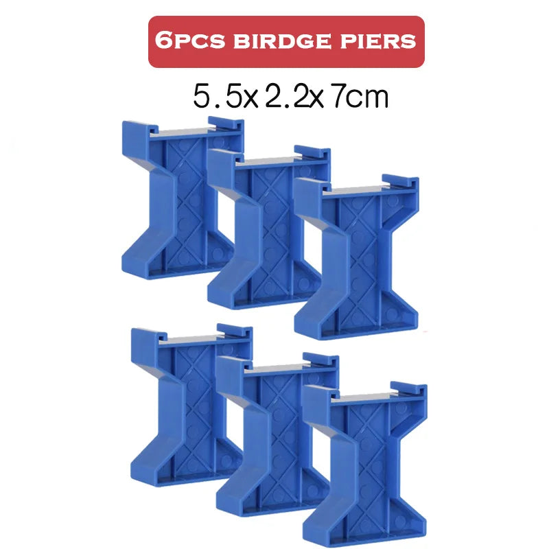 CowLost | fencing-barriers-wooden-railway-spiral-track-with-plastic-orbit-accessories |22