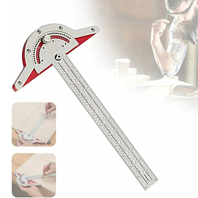 CowLost | product_id-stainless-steel-180-adjustable-protractor-angle-gauge-semicircle-ruler |10