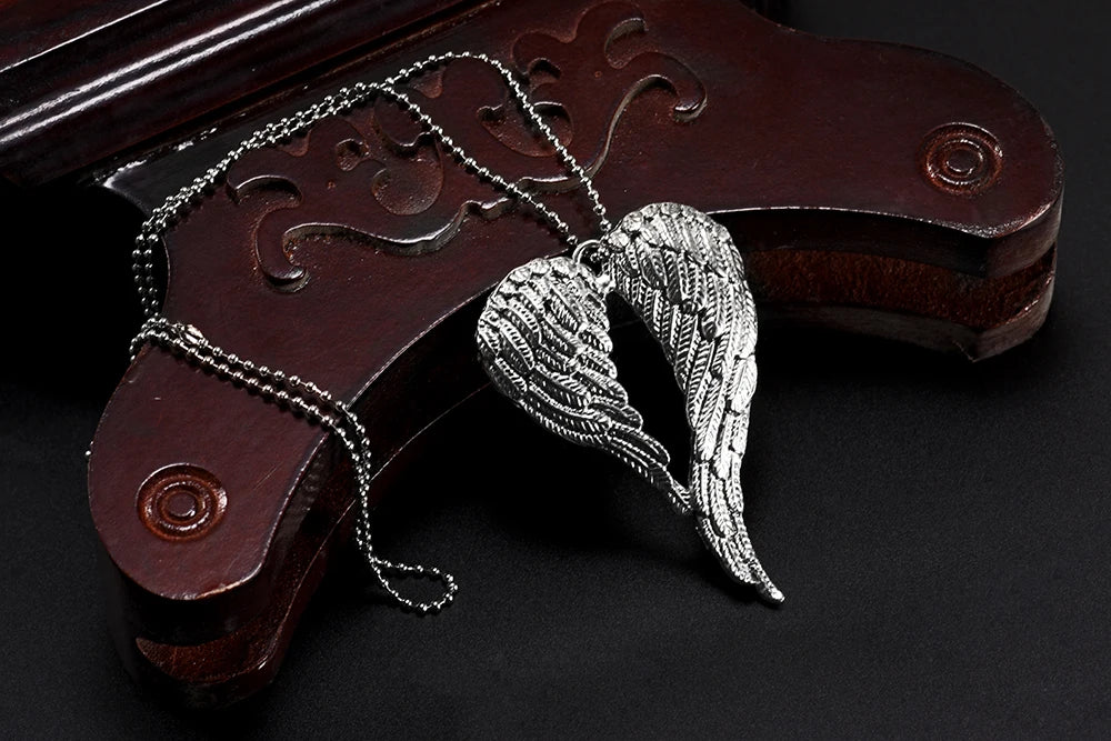 CowLost | decor-product_id-antique-silver-angel-wings-rearview-mirror-car-pendant-decoration |12