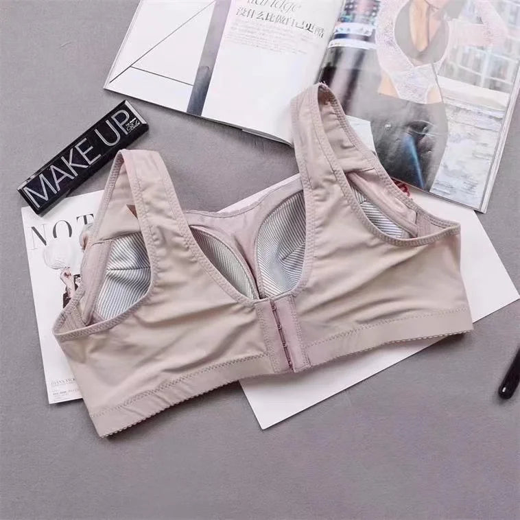 CowLost | product_id-sexy-lace-seamless-wire-free-push-up-bra-with-gather-support-anti-sagging-thin-molded-cups-large-size |22
