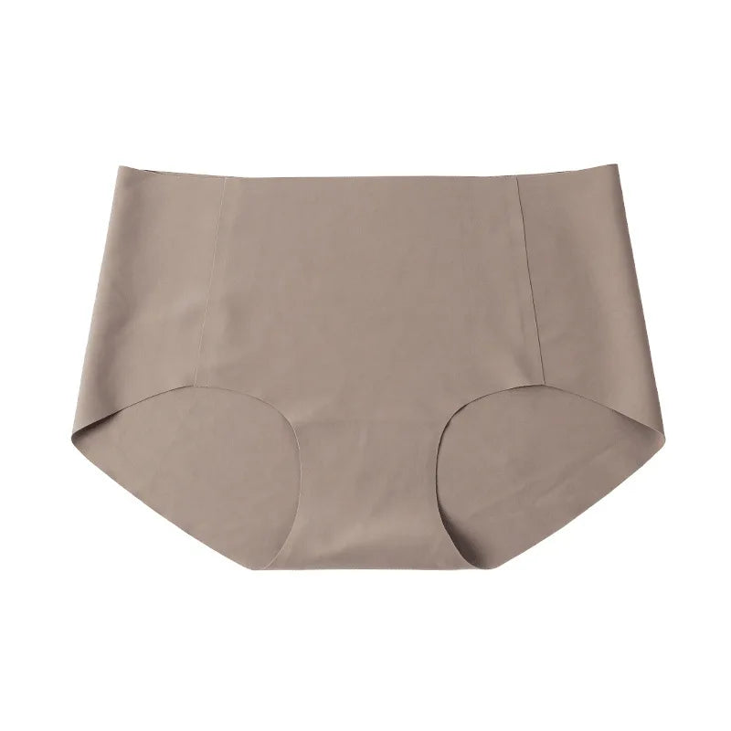 CowLost | product_id-ollymurs-women-seamless-low-waist-invisible-ice-silk-briefs-1-2-pack |36