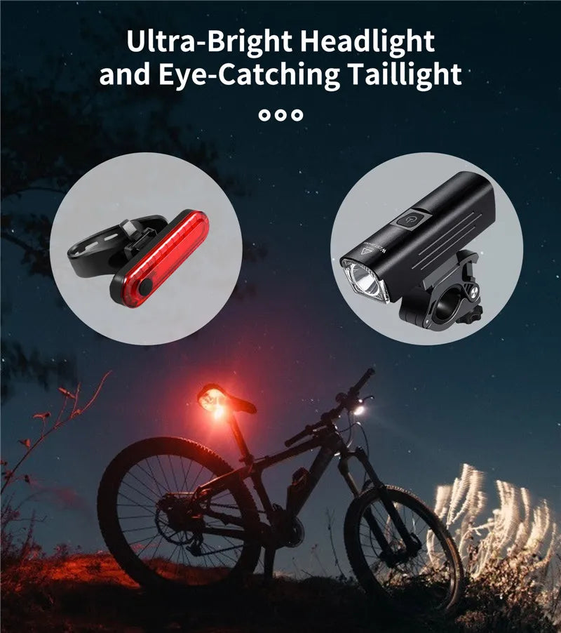 CowLost | west-biking-front-bicycle-light-usb-rechargeable-led-bike-light-waterproof-cycling-headlight-climbing-safety-flashlight-lamps |65