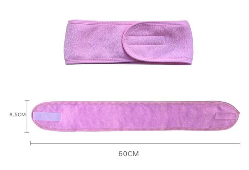 CowLost | head-bands-adjustable-wide-hairband-yoga-spa-bath-shower-makeup-wash-face |8