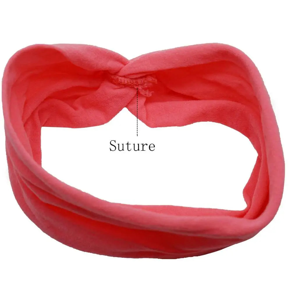 10 Pcs Super Soft Nylon Headbands Elastic Hair Bands