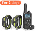 800m Waterproof Rechargeable Electronic Dog Training Collar with Nylon Rope Stop Barking