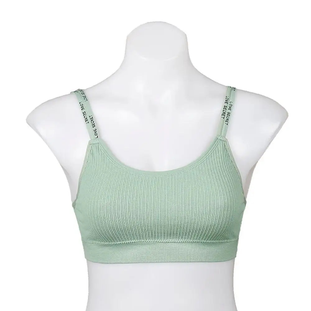 CowLost | product_id-seamless-push-up-padded-bandeau-bra-with-letter-shoulder-strap-for-women |7