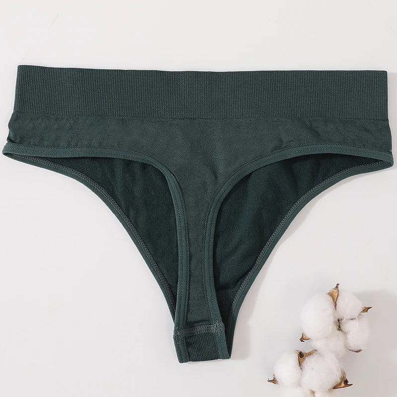 CowLost | product_id-women-high-waist-seamless-thong-bodyshaper-panties-fitness-underwear-1-2-pcs |19