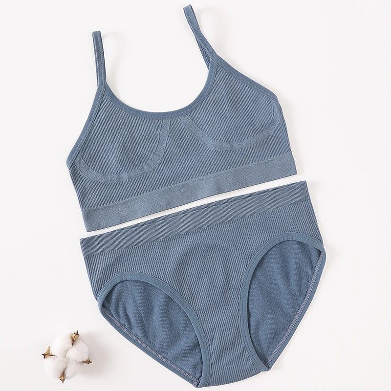 CowLost | women-seamless-bra-and-panties-set-u-back-push-up-bralette-top-comfort-breathable-briefs-sexy-lingerie-sports-underwear-set |21