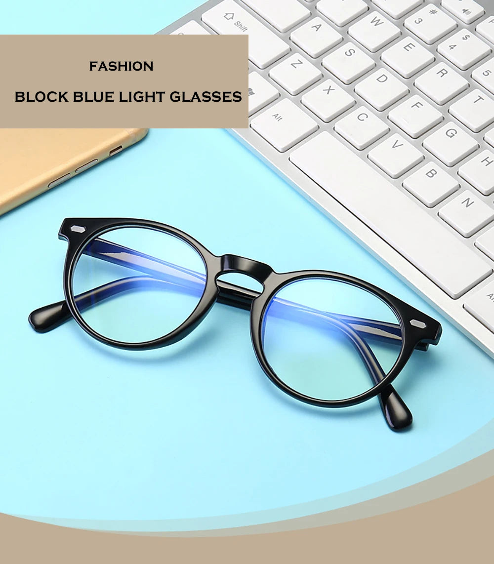 CowLost | uncategorized-vivibee-matte-black-frame-blue-light-blocking-glasses-unisex-square |8