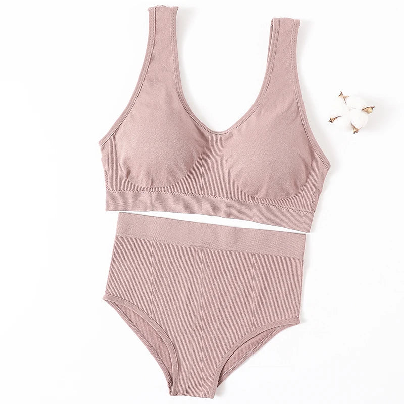 CowLost | product_id-seamless-push-up-bra-set-with-high-waist-panties-and-cropped-bralette-lingerie-for-women |24