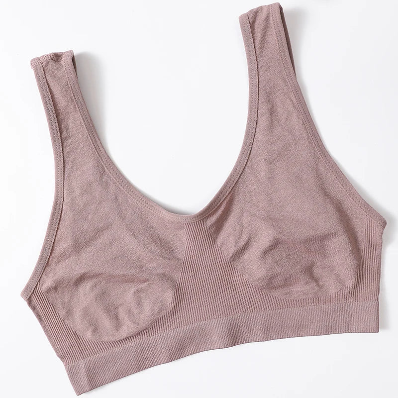CowLost | product_id-seamless-wireless-push-up-unlined-sports-bra-for-women-b-c-cup |17