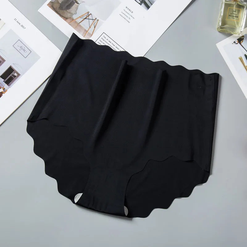 CowLost | product_id-6pcs-women-high-waist-seamless-ice-silk-briefs-m-xxl |13