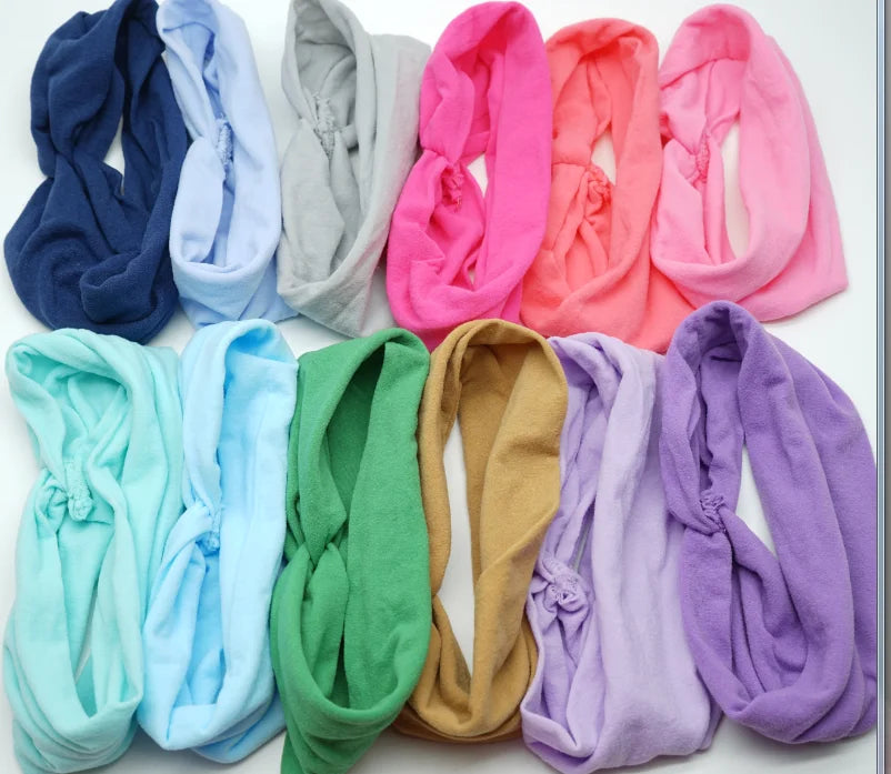 CowLost | 10-pcs-super-soft-nylon-headbands-elastic-hair-bands |9