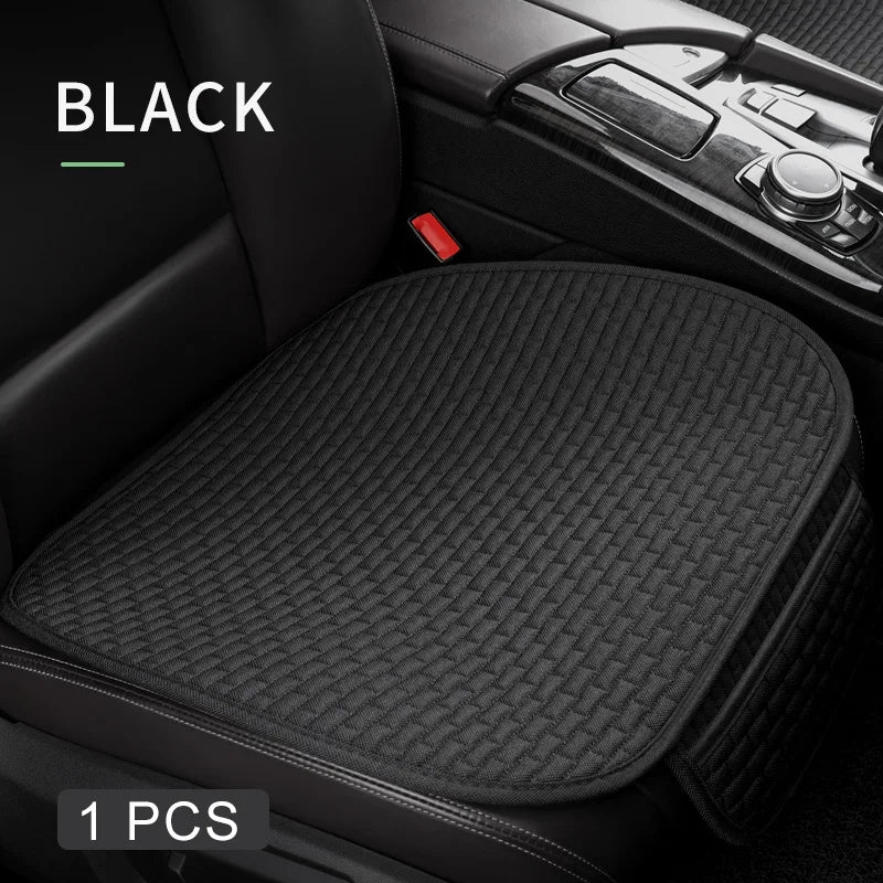 CowLost | car-seat-covers-full-set-flax-linen-car-cushion-protector-front-rear |24