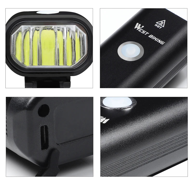 CowLost | west-biking-front-bicycle-light-usb-rechargeable-led-bike-light-waterproof-cycling-headlight-climbing-safety-flashlight-lamps |46