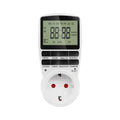 Electronic Digital Programmable Timer Switch Outlet EU/US/FR/UK/AU Plug 110V-220V