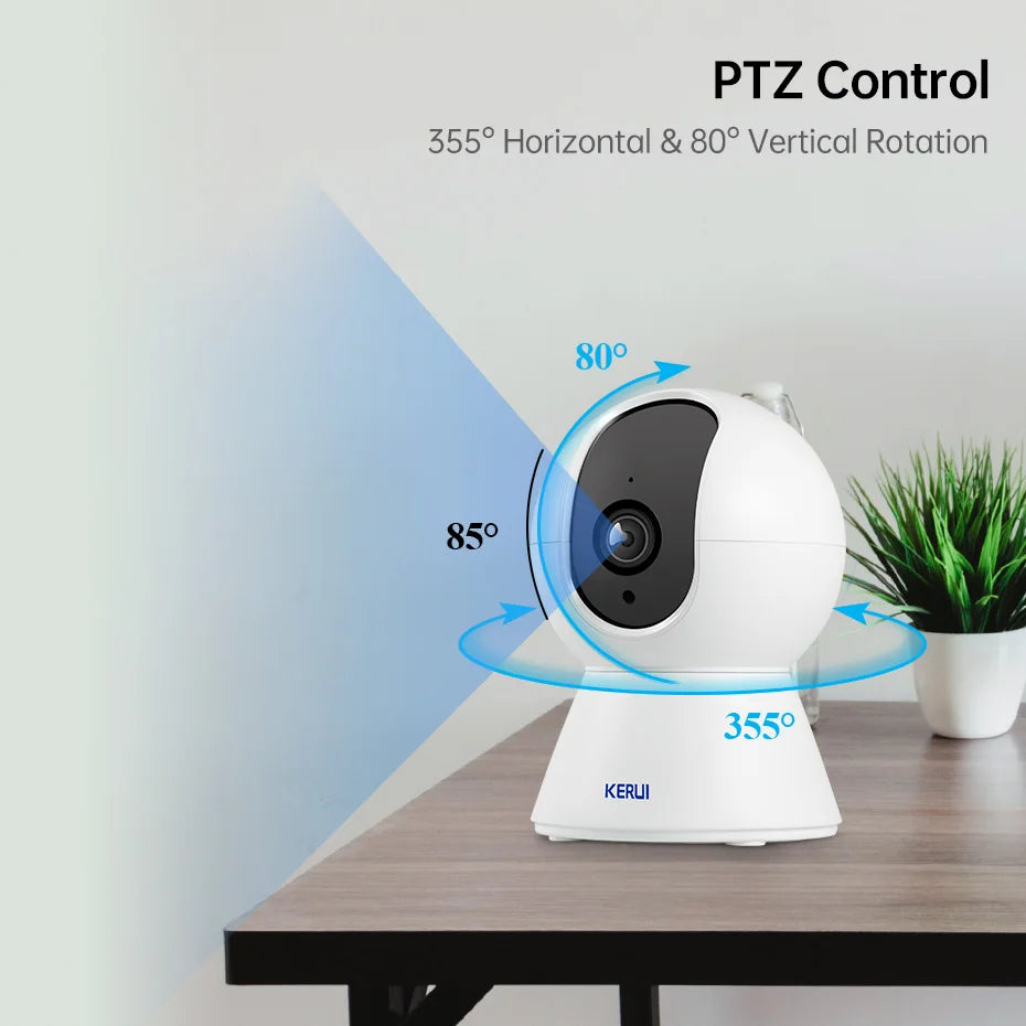 CowLost | 3d-printer-accessories-kerui-8mp-5mp-4k-hd-tuya-smart-mini-indoor-wifi-ip-camera-wireless |5