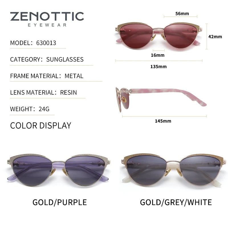 CowLost | zenottic-design-metal-acetate-cat-eye-sunglasses-fashion-women-polarized-sun-glasses-uv400 |5