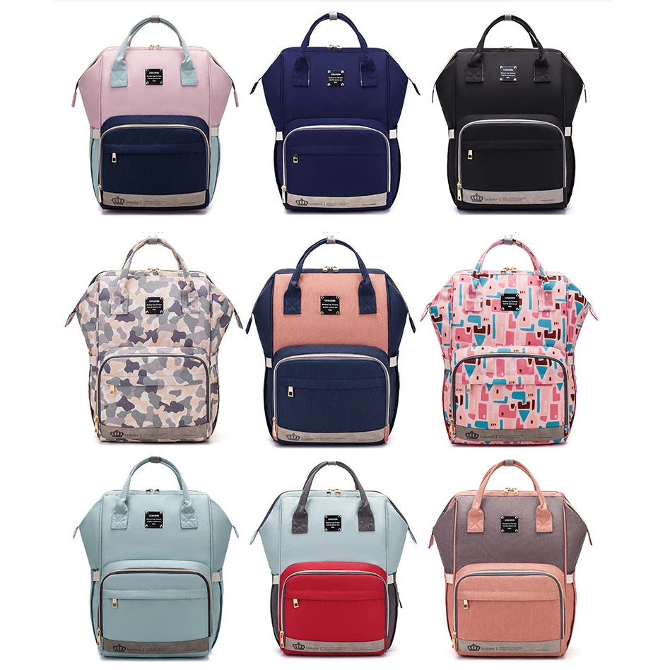 CowLost | lequeen-fashion-mummy-maternity-nappy-bag-brand-large-capacity |1
