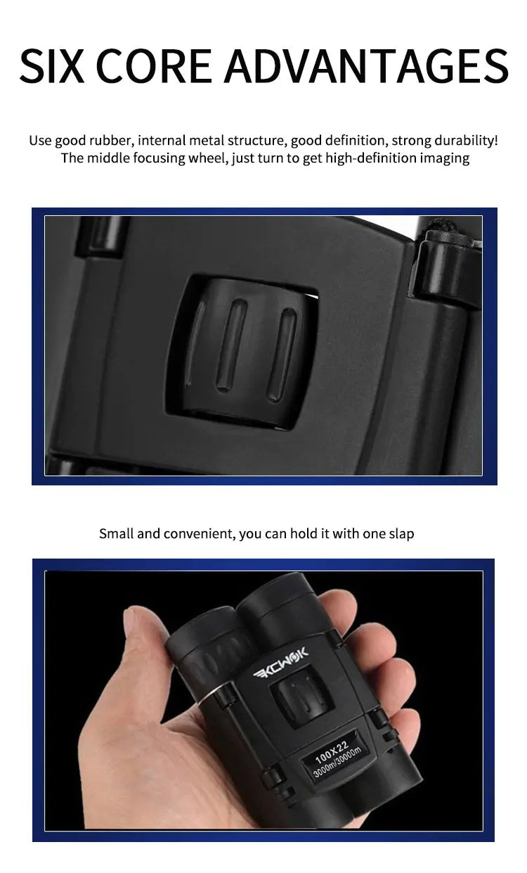 CowLost | product_id-100x22-hd-binoculars-3000m-long-range-folding-mini-telescope-bak4-fmc-optics-for-hunting-outdoor-camping |12