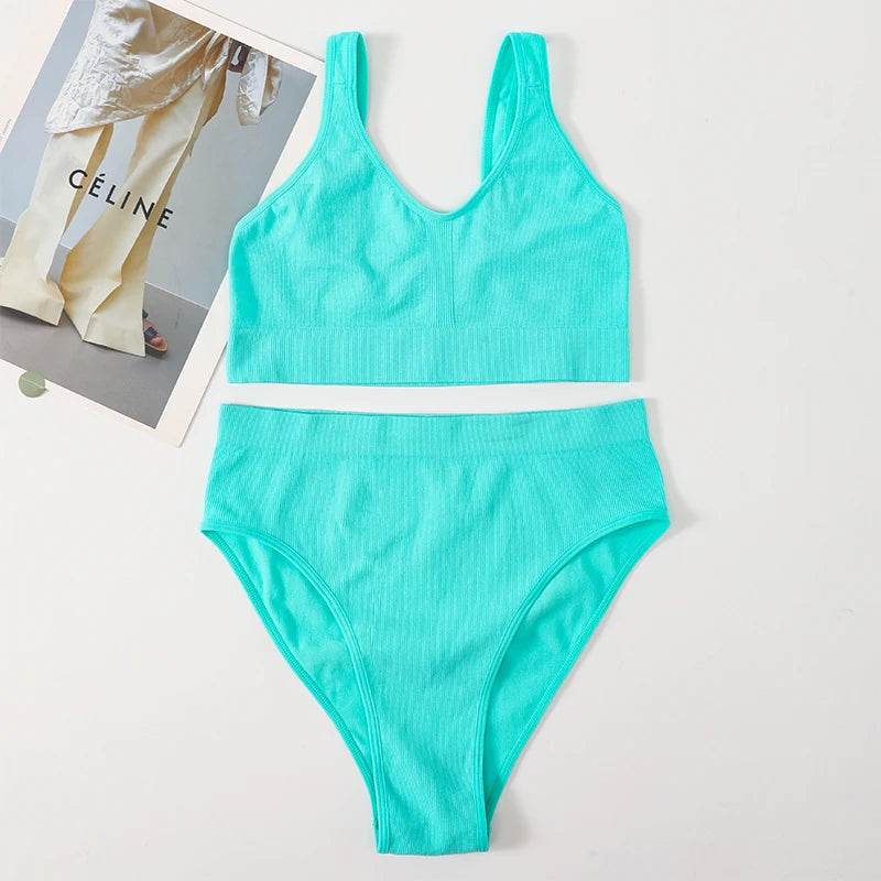 CowLost | product_id-women-seamless-wire-free-push-up-bra-and-high-rise-briefs-set |15
