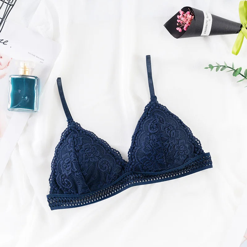 CowLost | product_id-women-s-lace-push-up-wire-free-backless-bralette-with-removable-pads |7