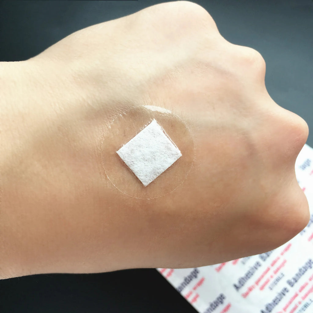 CowLost | 100pcs-round-waterproof-bandages-body-band-aid-cute-bandaid-for-family |1